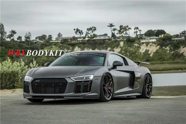 新款奥迪r8改装碳纤包围,vorsteiner前后唇包围_腾讯新闻