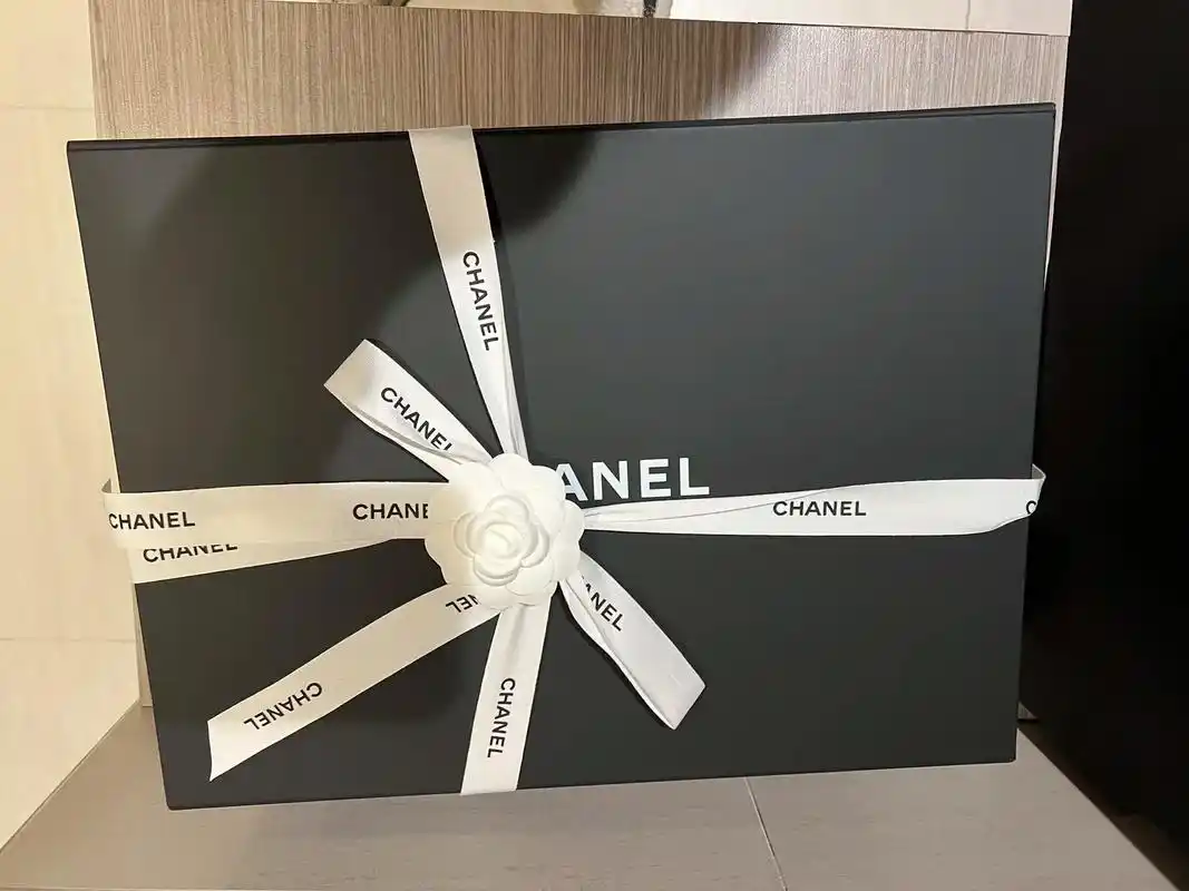 chanel22bag黑金中号垃圾袋