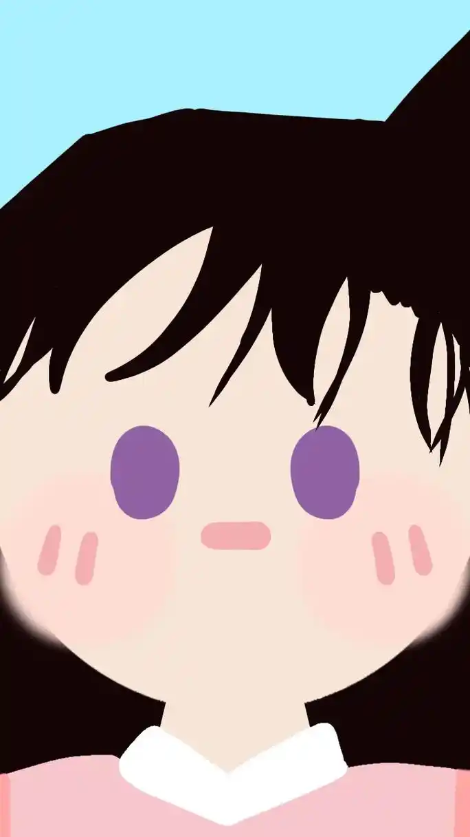 名侦探柯南 #豆豆眼 #壁纸自取 #刘浩存  - 抖音