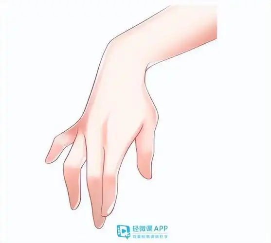 动漫手部怎么上色人物手部上色的正确画法