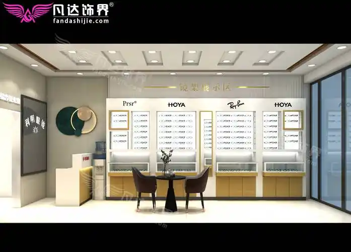 在眼镜店装修中该如何设计灯箱