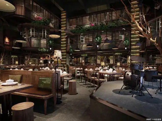 武汉胡桃里音乐酒馆餐厅装修设计(连锁餐饮设计)|美食|咖啡馆_网易订