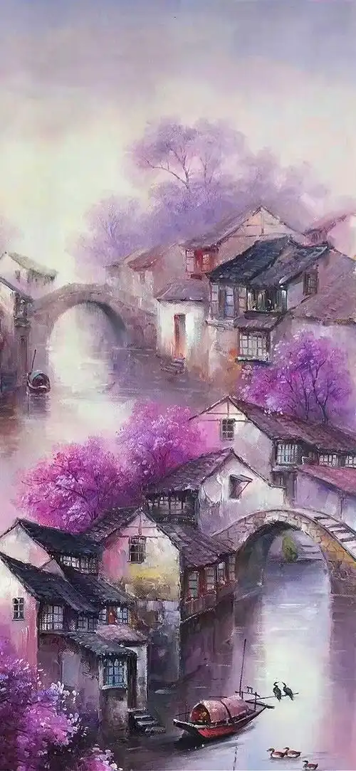 【星连文学社】广西诗人陈熠明:《烟雨江南》 _细雨