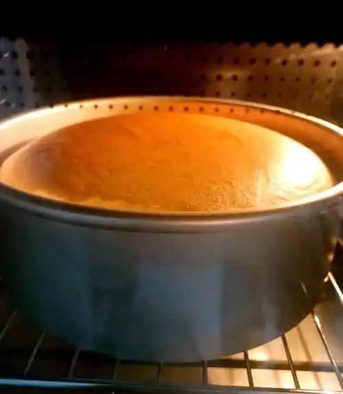 星晴ruby做的烤箱做蛋糕(戚风蛋糕的做法)