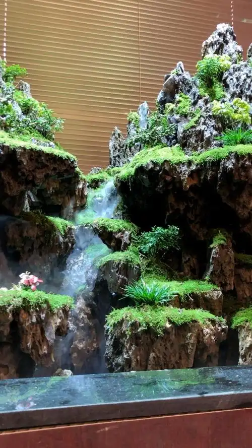 办公室室内生态水陆景观