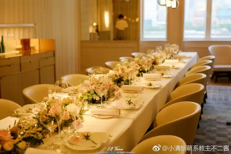 jean-georges餐厅生日晚宴场景&布置拍摄