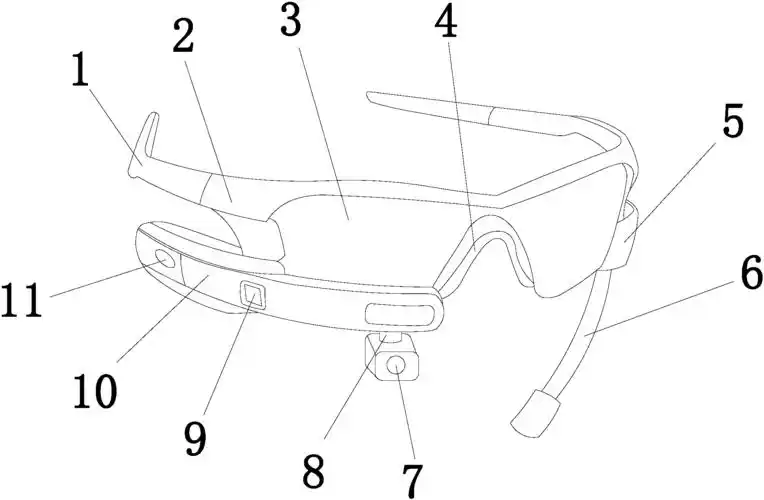一种电力用智能眼镜