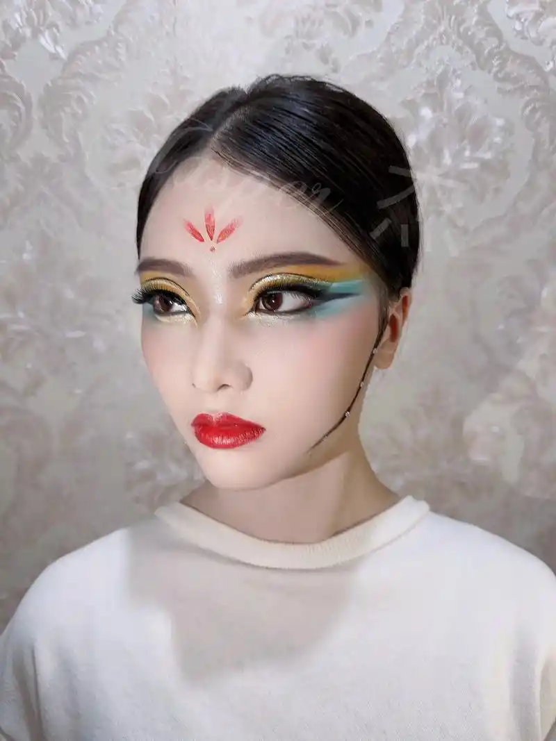 舞台妆彩绘 #青少年艺术展演