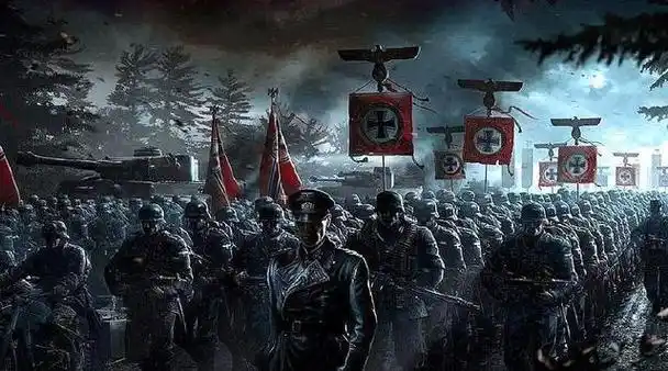 战地记者拍摄的一组老照片,还原二战时期德军骷髅师士兵的日常!