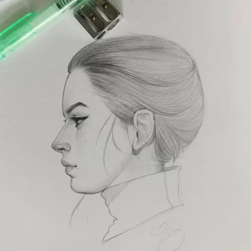 外国艺术家铅笔手绘的美女头像_高清图集_新浪网