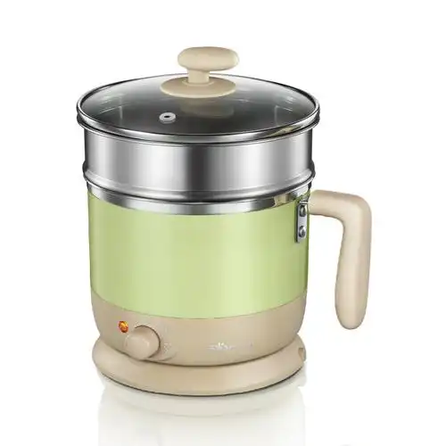 小熊电器宿舍学生锅多功能电热锅泡面煮面锅家用电煮锅电火锅