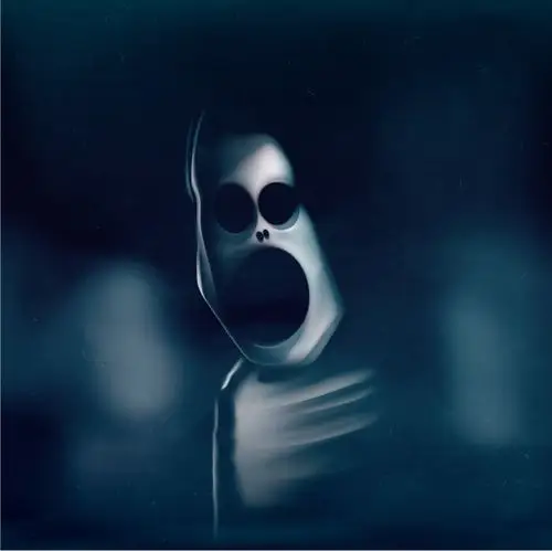 万圣节鬼魂禁止标志矢量设计