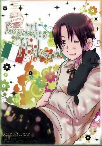 我想要黑塔利亚中德国和意大利的全身图 不要q版的