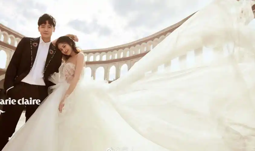 颖儿付辛博婚纱照曝光5月份将在巴厘岛举办梦幻婚礼