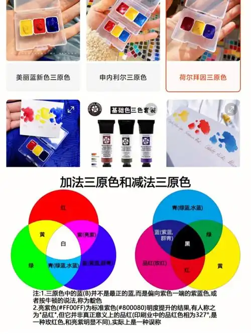 别再纠结三原色纯不纯了 美甲调色小白必看