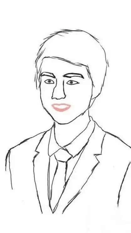 q板 strong>邓超简笔画 /strong>