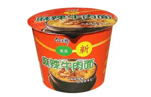 今麦郎麻辣牛肉面