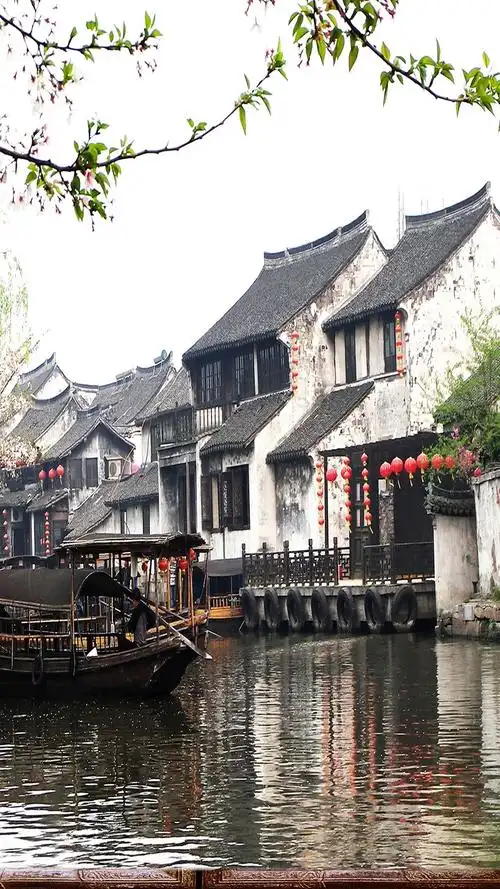 江南小镇h5背景