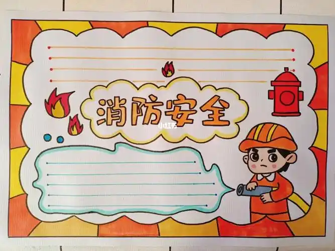 消防安全手抄报