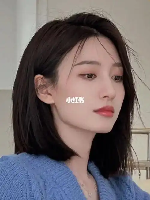 减龄高级显气质锁骨发73中发发型齐肩发推荐