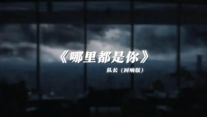 【回响版】《哪里都是你》队长丨 每天每夜想你 害怕你的眼泪 没人为