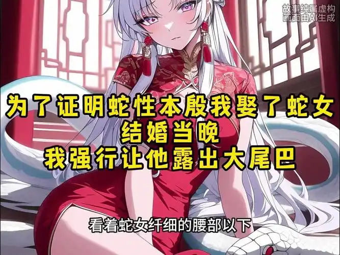 为了证明蛇性本殷我娶了蛇女 结婚当晚 我强行让他露出大尾巴
