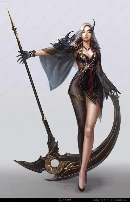 日韩风画师taekwon kim(a-rang)cg作品原画插画|人人素材网