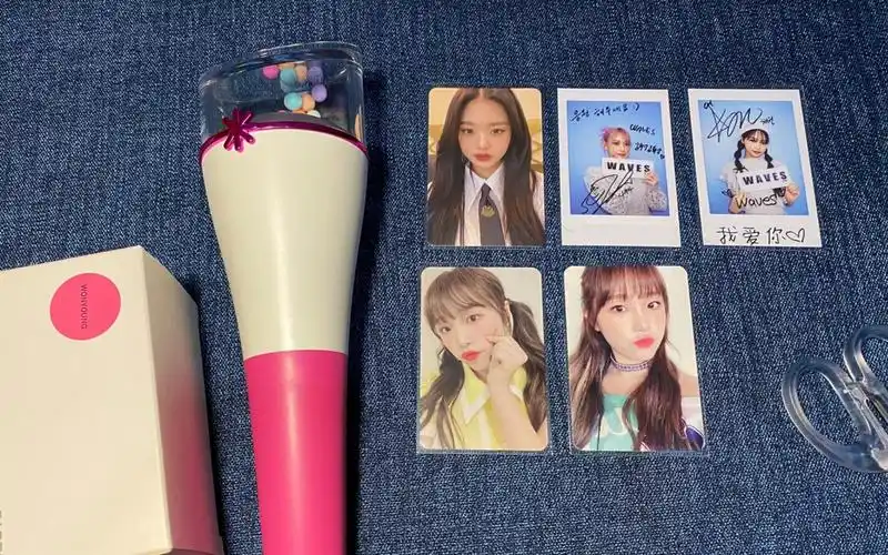 izone/张元英应援棒皮肤 椰奶mini2打歌小卡