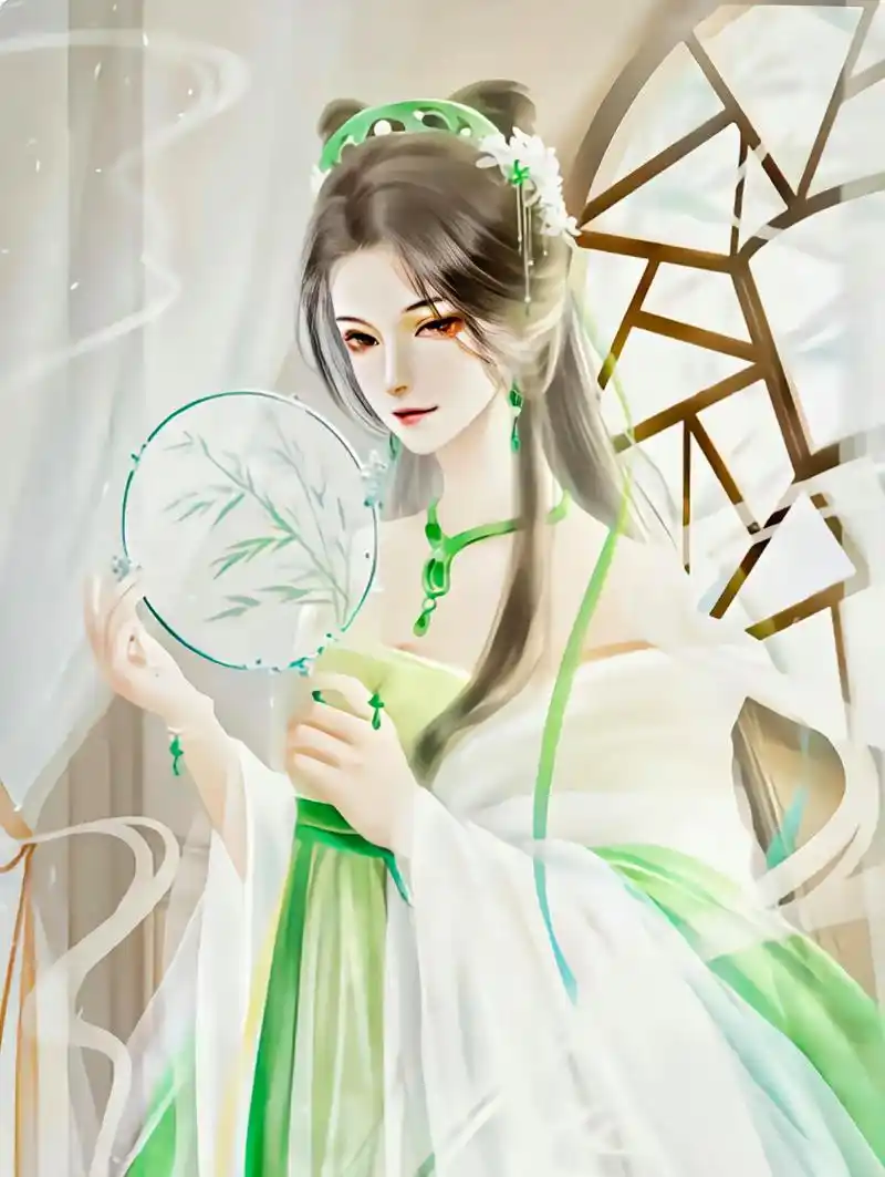 古风诗词 古风美女手绘 绝绝子