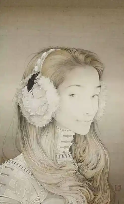 她是中国顶级工笔画家之一,一笔一画勾勒出中国女性的极致美