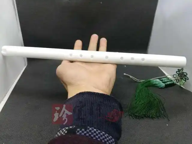 天然白玉萧玉石箫洞萧乐器正品汉白玉玉萧玉箫家居礼品摆件