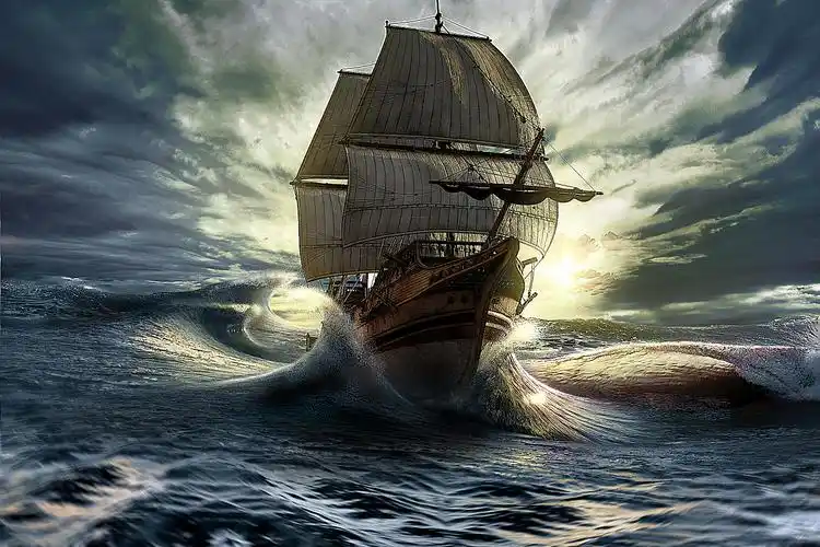 大航海时代我也来自嗨一把综合合成连环海报