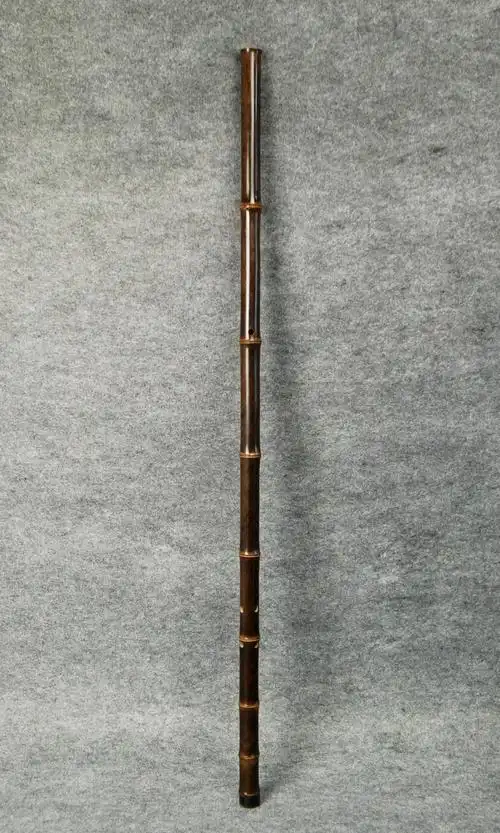 苏州贺晓刚制f调九节八孔正手紫竹箫42号-苏州二胡