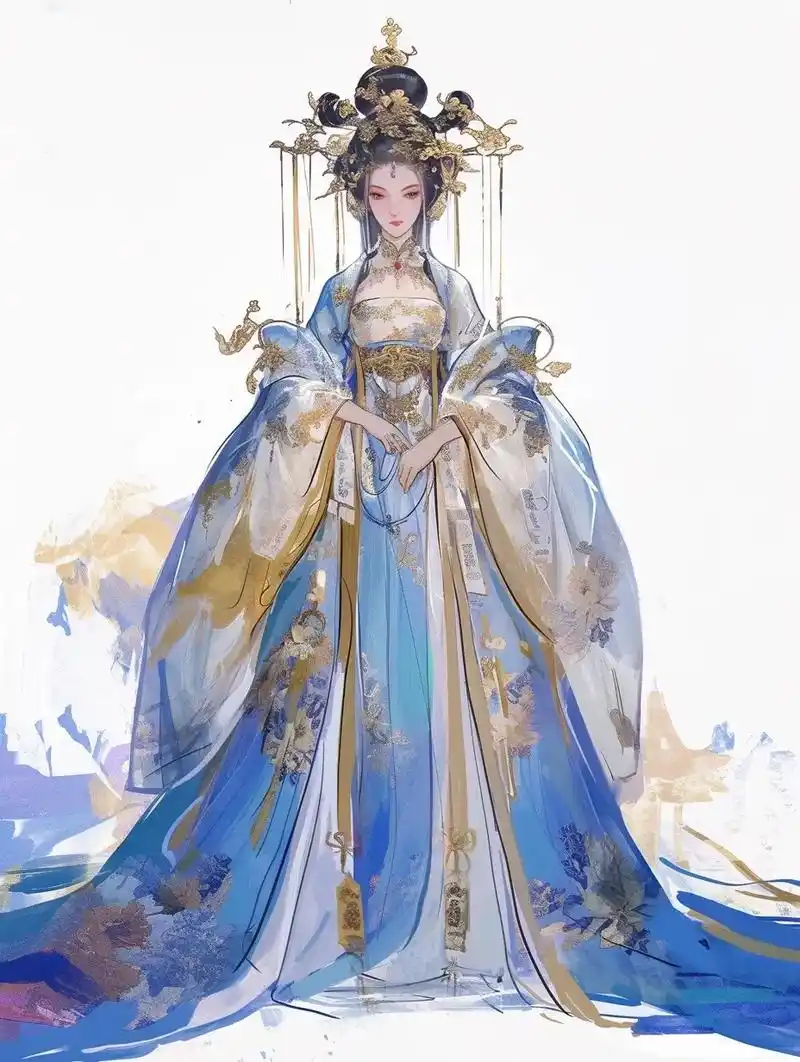 水系神女的古风古装 | 东方美学元素