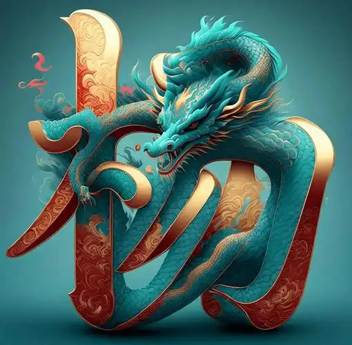 ai 龙元素,超美姓氏图,你微信头像高大上了_二手车_中国_汽车