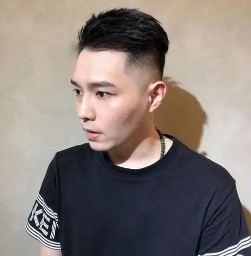 男生"侧背"发型潮流个性,比传统大背头帅多了,剪完清爽不油腻