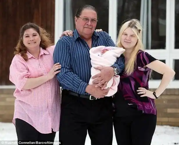 美国61岁男子跟7个女人生13娃 两位妻子相处和睦