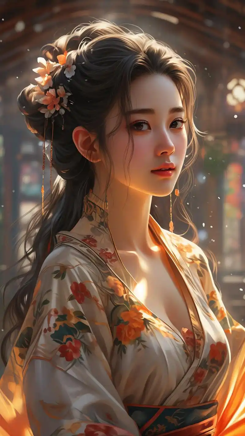 快来看看这组性感美女壁纸吧!