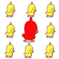 抖音跳舞小黄鸭方阵