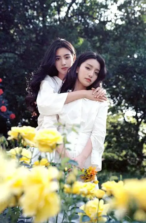 好闺蜜合影 摄影师 香蕉和小艺