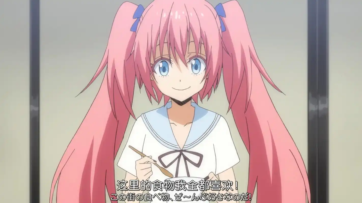 转生史莱姆:米莉姆穿水手服超可爱?还要感谢哥布塔的"牺牲"!