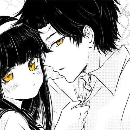 超级罕见的情侣头像