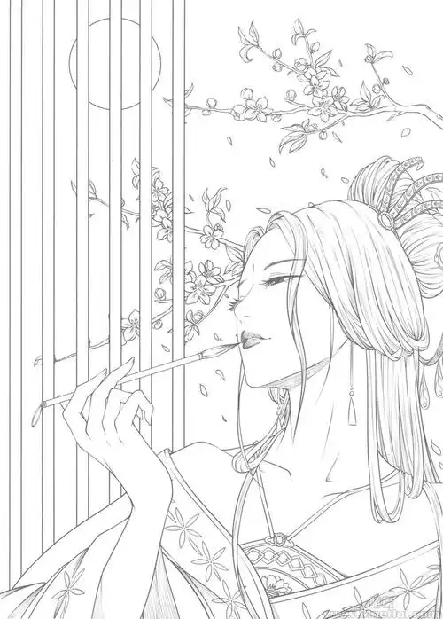 新手练习线稿古风线稿集iii43p