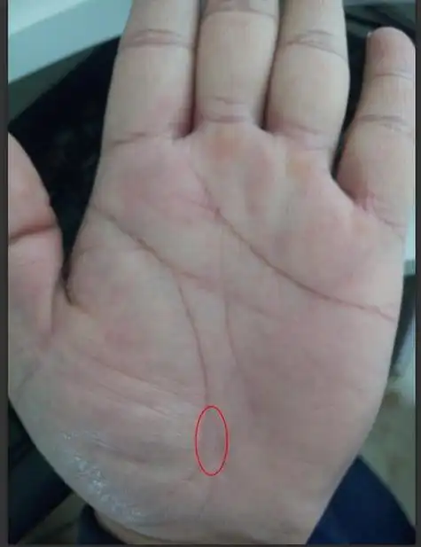 手相生命线短代表什么? 生命线尾部分叉图解