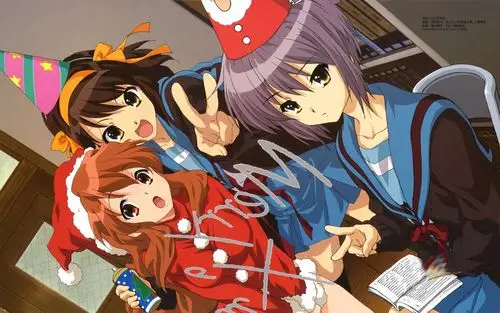 精选二次元圣诞节卡通动漫电脑壁纸图片大全