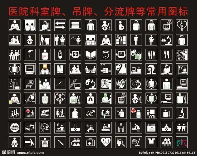 医院常用图标