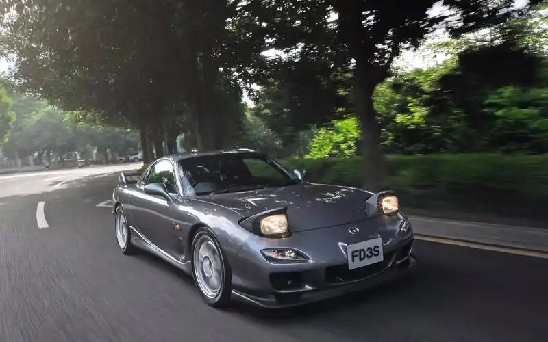 【头文字d6aa】定峰-马自达rx-7 fd 回放,up第一次玩定峰,有望指点.