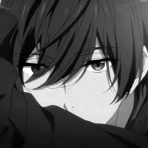 动漫男生高冷帅气黑白头像 动漫头像图片大全 -【爱个性】