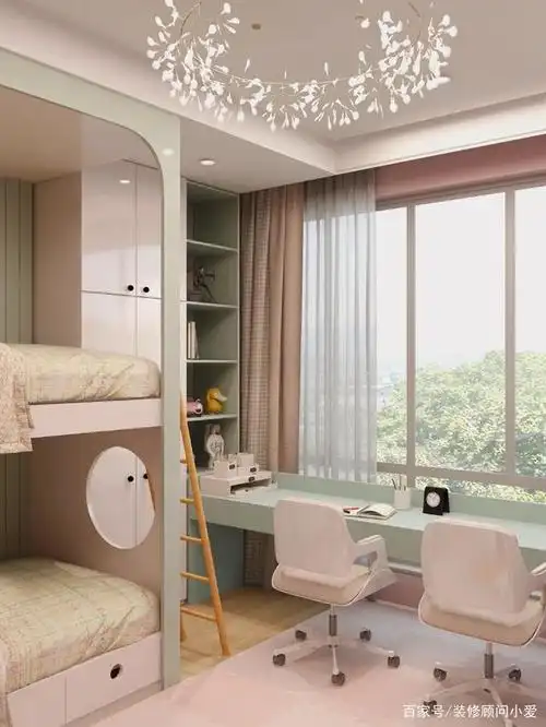 快来看看!这是不是你一直要找的双胞胎儿童房?