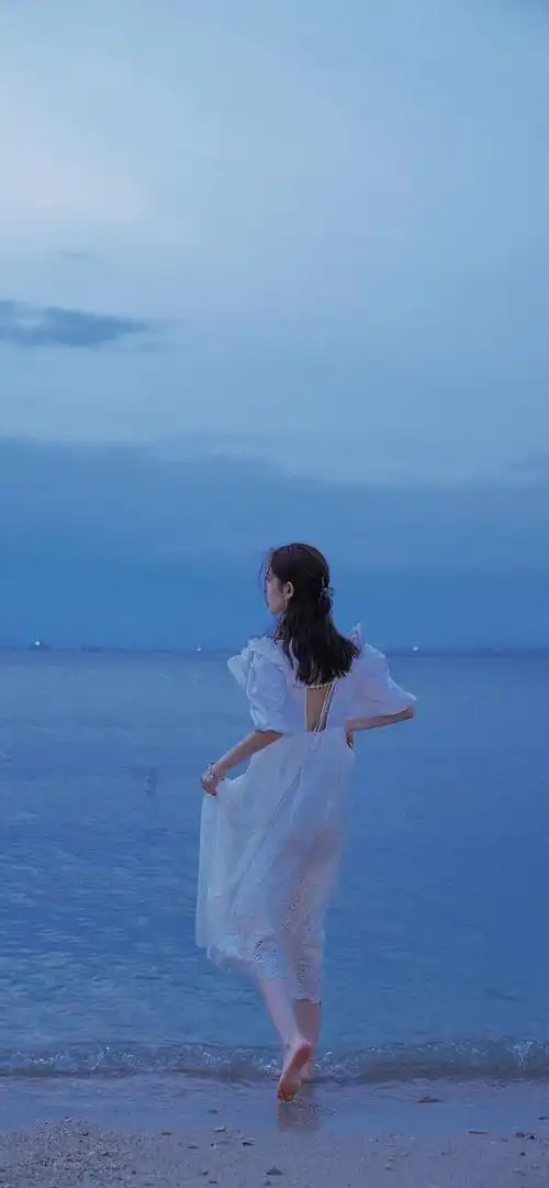 美女背影壁纸图片